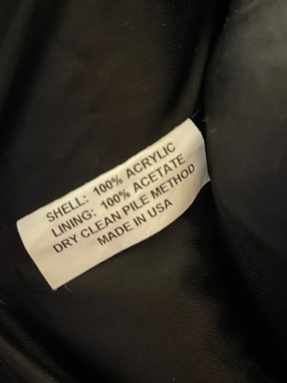 Fabulous Furs Plush Short Faux Fur Jacket Sz XL - Picture 5 of 5